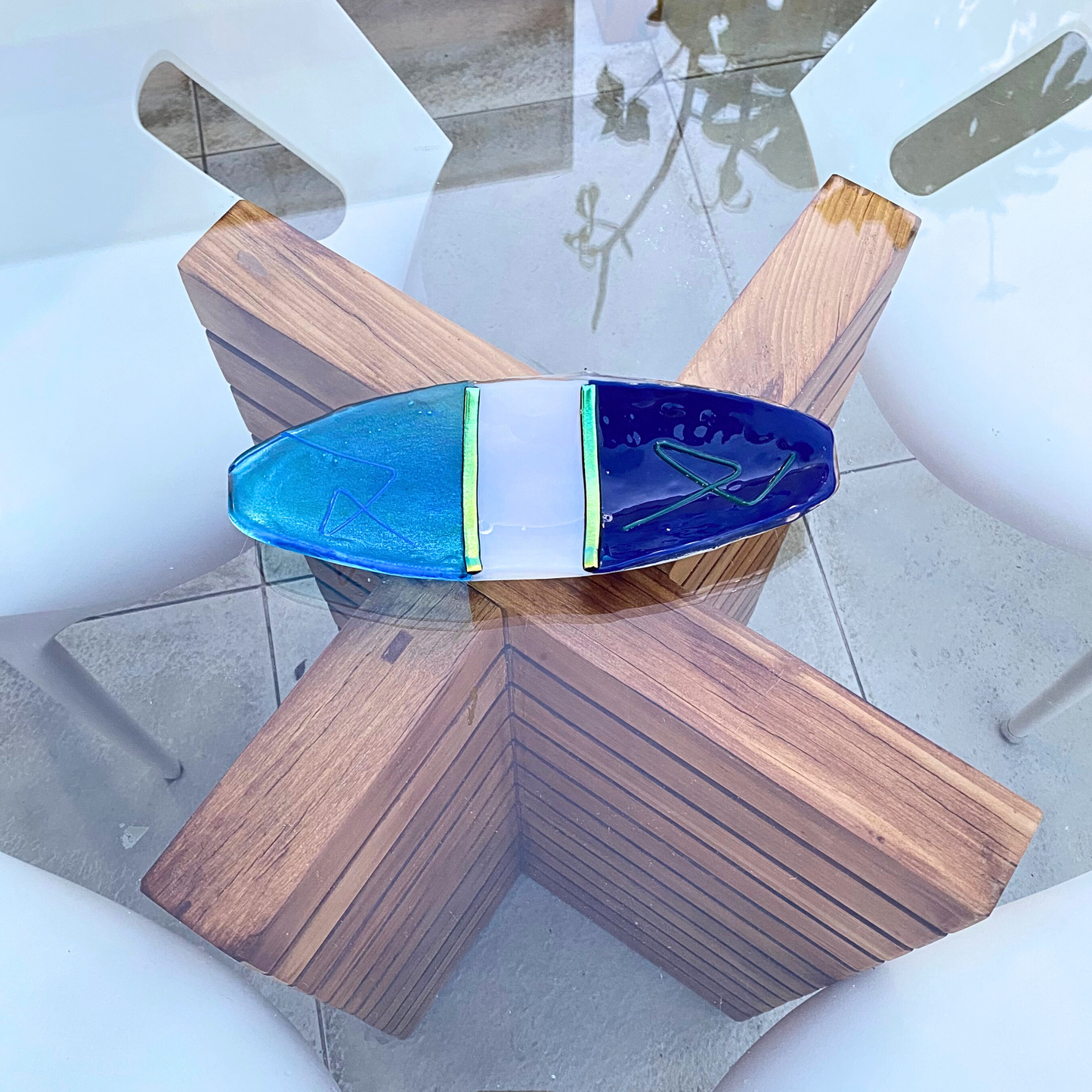 Placa Oval Cores
