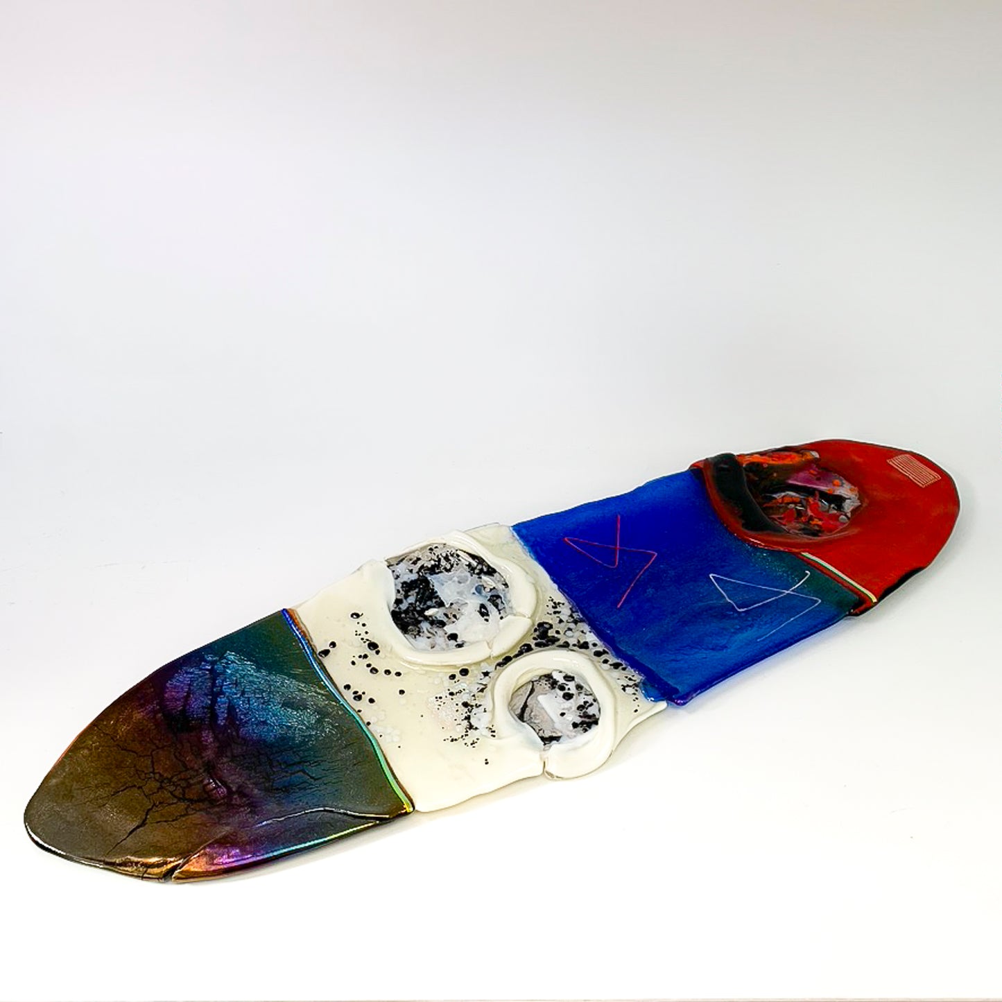 Placa Oval Cores
