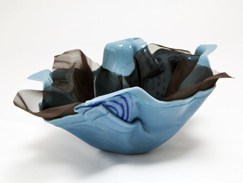 Vaso Fazzoletto Azul