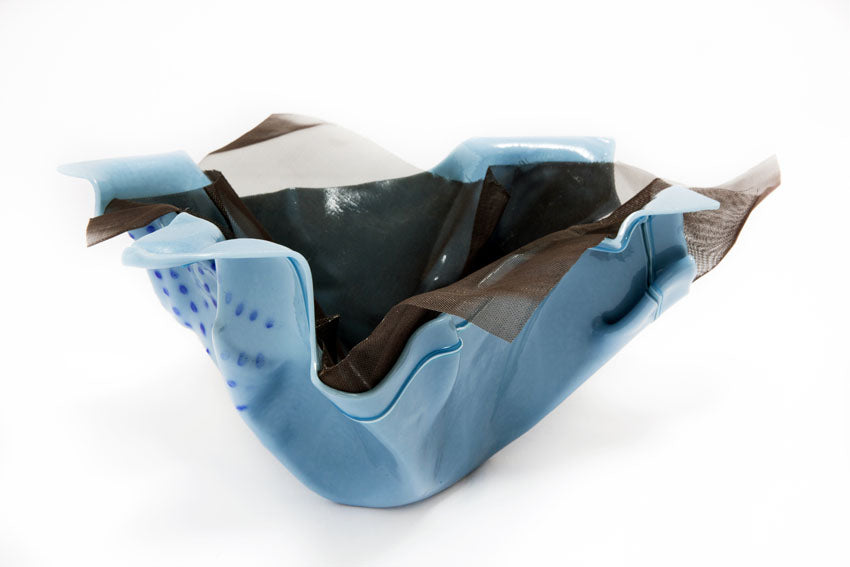 Vaso Fazzoletto Azul