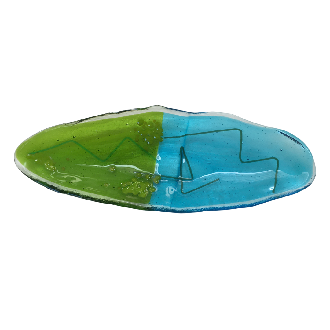 Placa Oval Cores