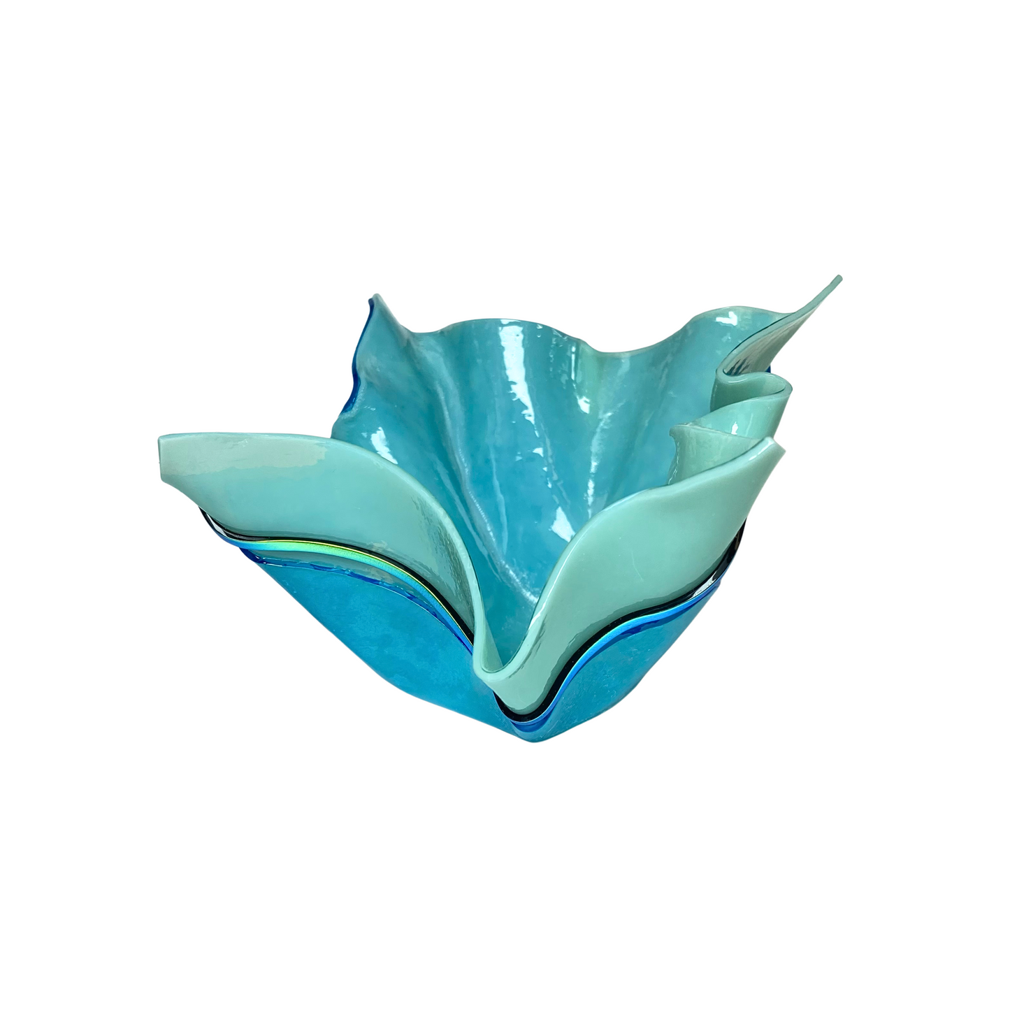 Vaso Fazzoletto Azul